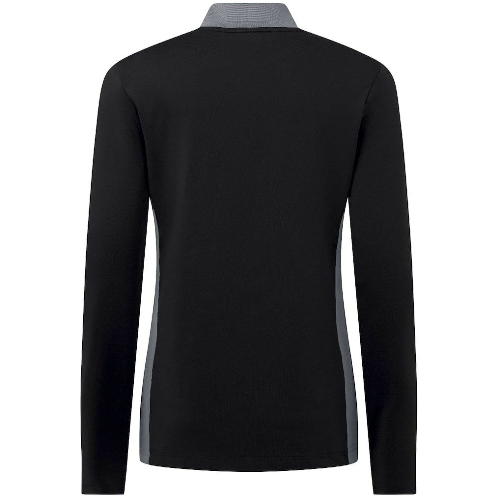 Philadelphia Phillies Levelwear Women's Moxie Insignia Quarter-Zip Pullover Black