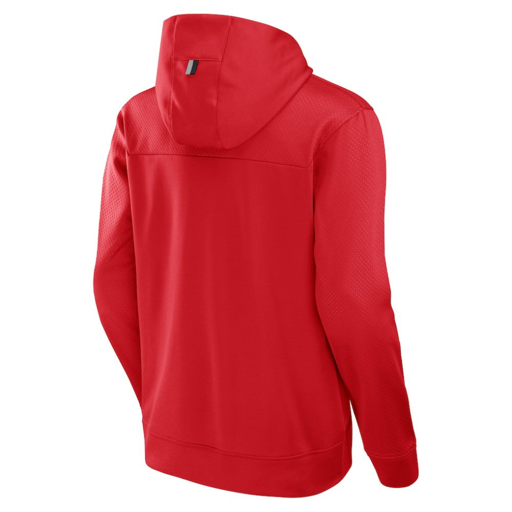 Chicago Blackhawks Fanatics Defender Pullover Hoodie Red