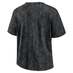 Boston Bruins Fanatics Women's Faded Wash T-Shirt Black