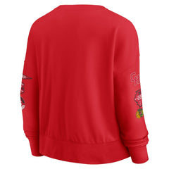 Chicago Blackhawks Fanatics Women's Go Team Pullover Sweatshirt Red