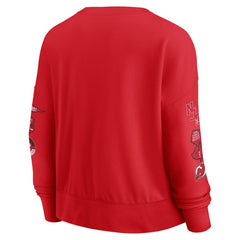 New Jersey Devils Fanatics Women's Go Team Pullover Sweatshirt Red
