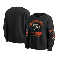 Philadelphia Flyers Fanatics Women's Go Team Pullover Sweatshirt Black