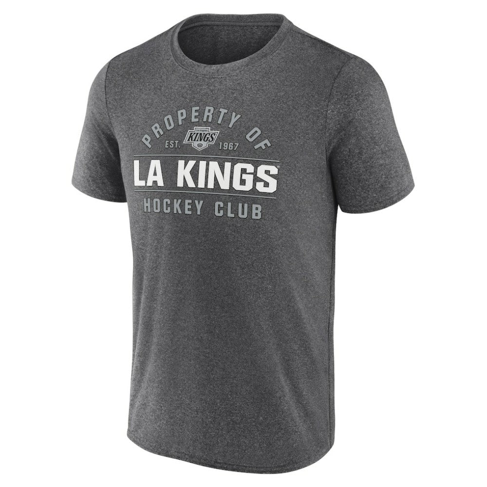 Los Angeles Kings Fanatics Property Of T-Shirt Heather Charcoal