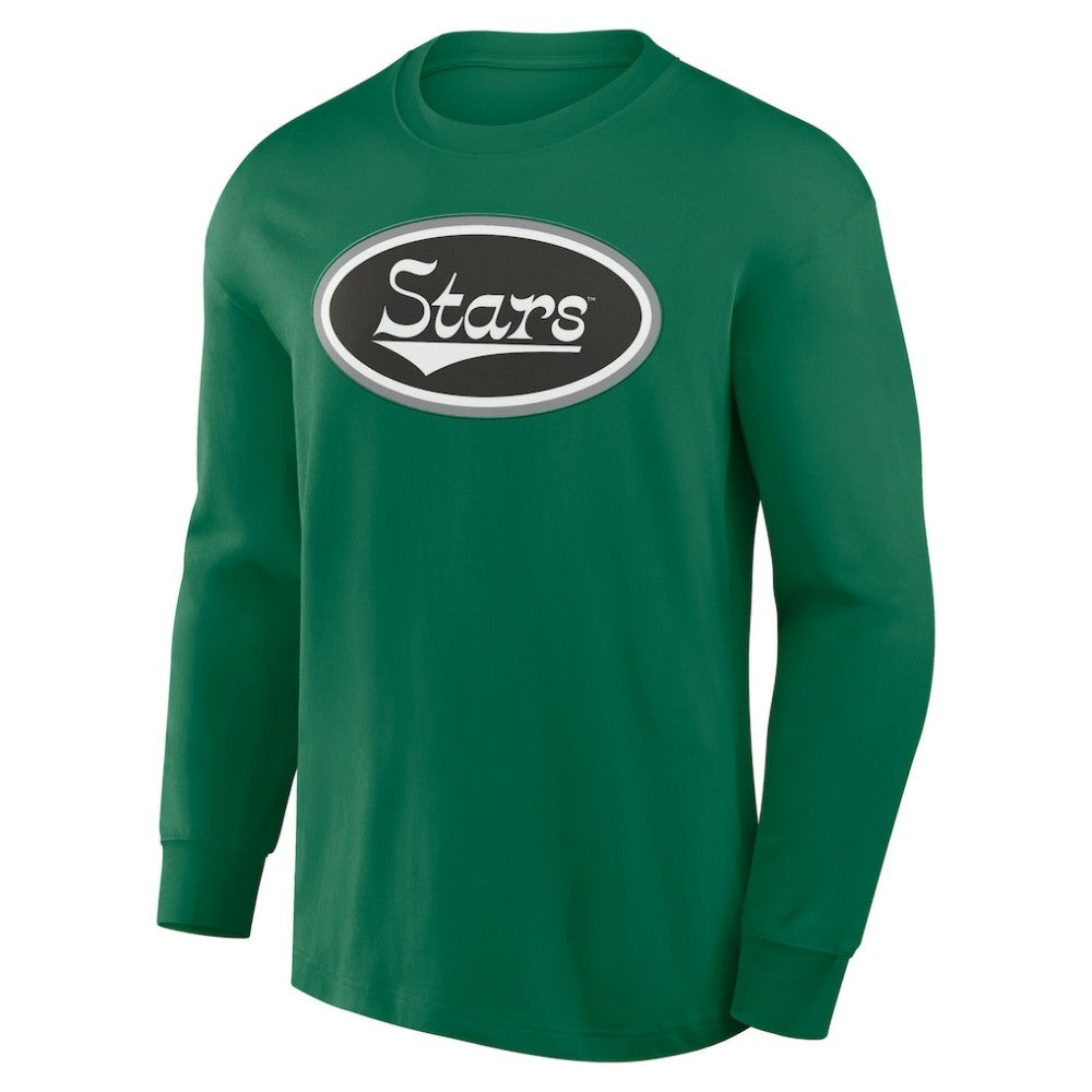 Dallas Stars Fanatics Rewind Long Sleeve T-Shirt Kelly Green