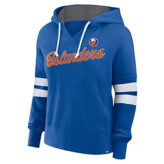 New York Islanders Fanatics Women's Oversized Seize Pullover Hoodie Royal