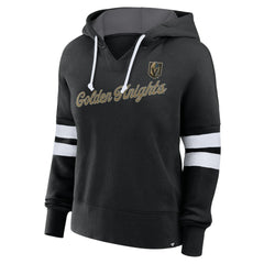 Vegas Golden Knights Fanatics Women's Oversized Seize Pullover Hoodie Black