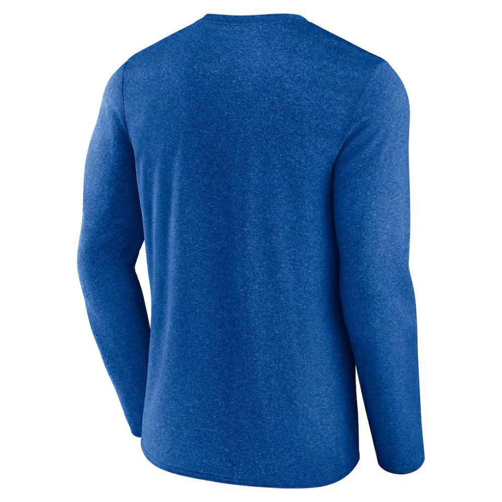 Toronto Maple Leafs Fanatics Transition Long Sleeve T-Shirt Heather Blue