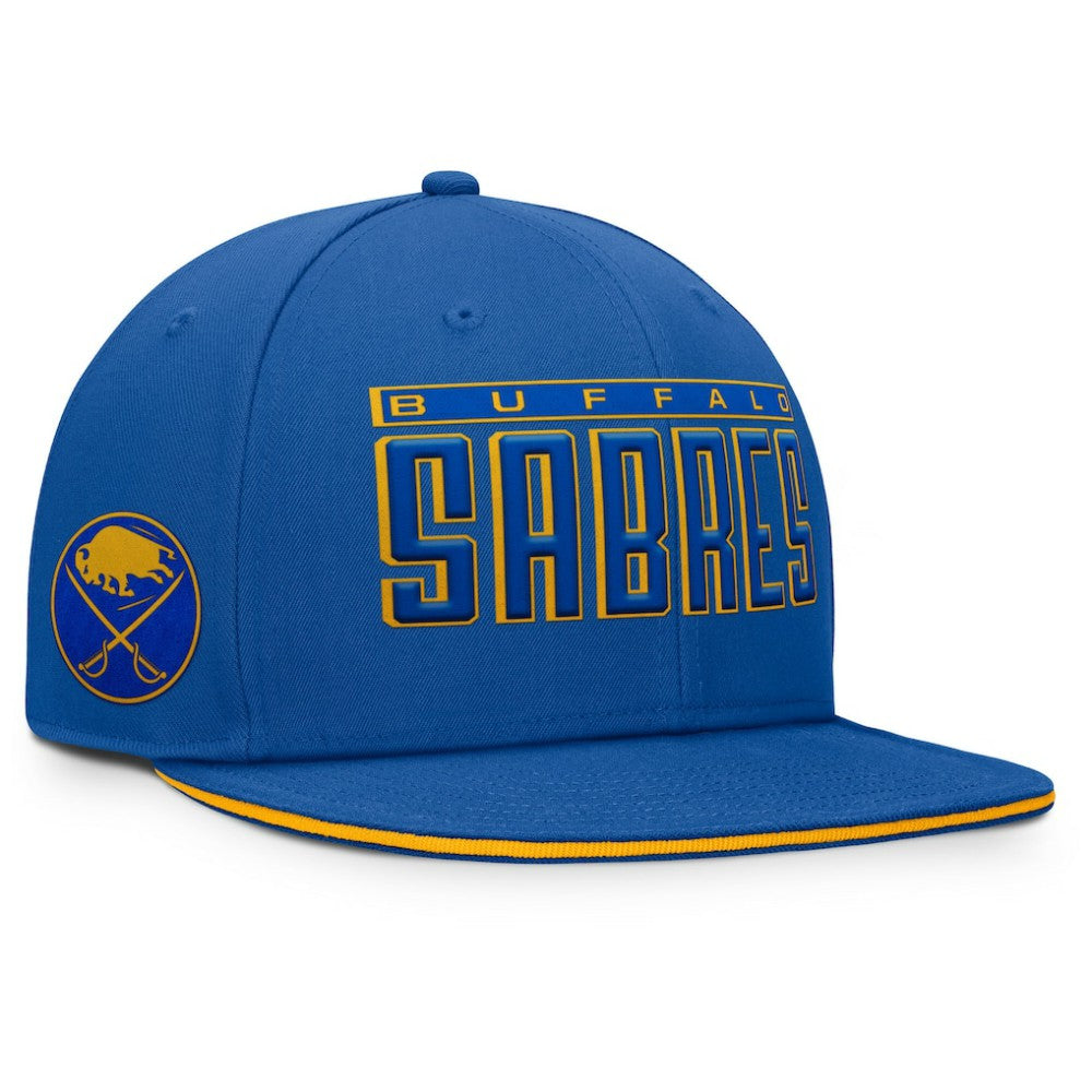 Buffalo Sabres Fanatics Fundamental Gino Stack Snapback Hat Royal