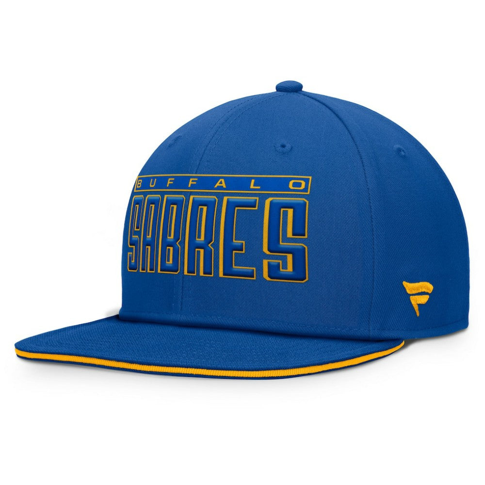 Buffalo Sabres Fanatics Fundamental Gino Stack Snapback Hat Royal
