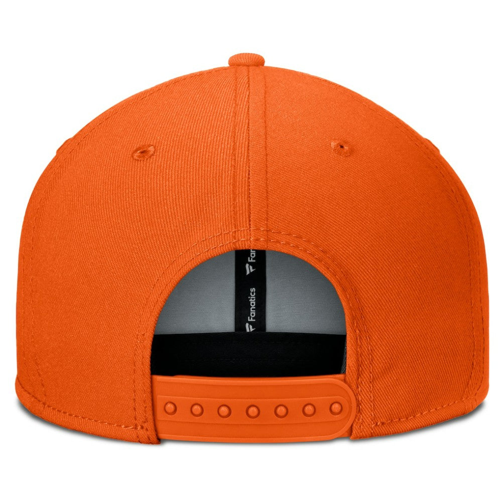 Anaheim Ducks Fanatics Fundamental Gino Stack Snapback Hat Black