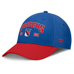 New York Rangers Fanatics Heritage Captain Flex Hat Blue/Red