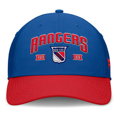 New York Rangers Fanatics Heritage Captain Flex Hat Blue/Red