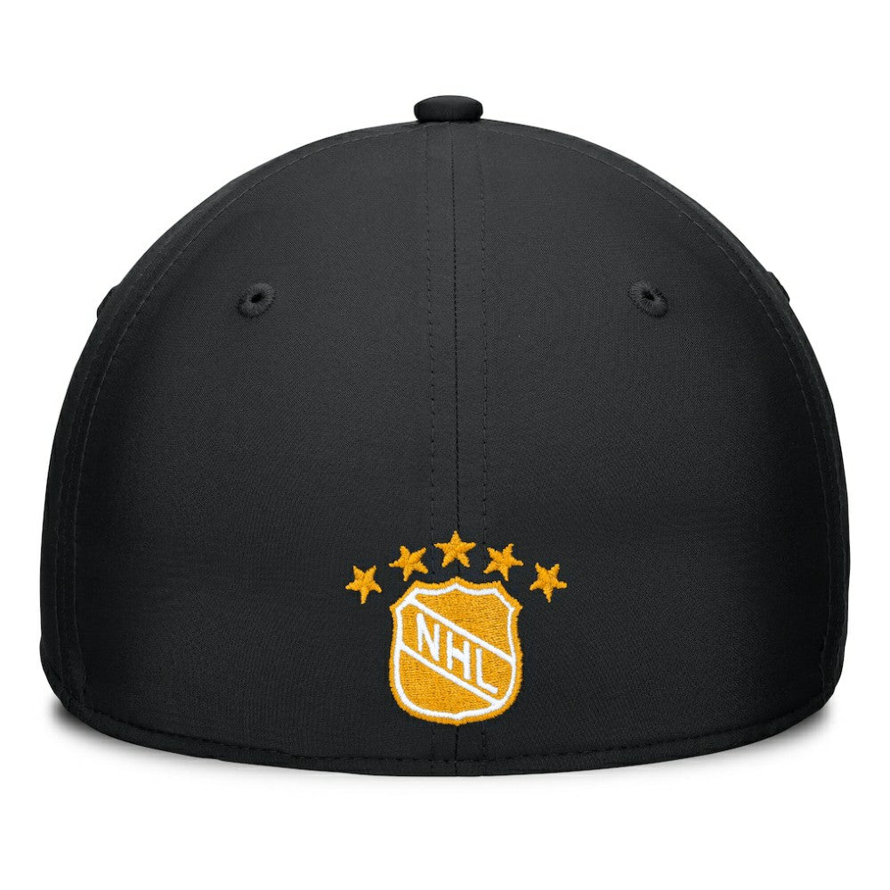 Pittsburgh Penguins Fanatics Heritage Captain Flex Hat Black/Gold