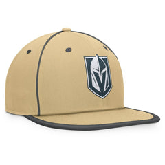 Vegas Golden Knights Fanatics Heritage Ice Time Fitted Hat Gold