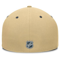 Vegas Golden Knights Fanatics Heritage Ice Time Fitted Hat Gold