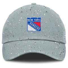 New York Rangers Fanatics Women's Heritage Snow Day Speckle Adjustable Hat Gray