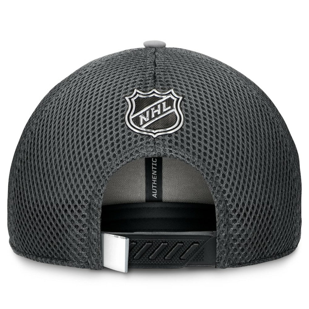 Los Angeles Kings Fanatics Authentic Pro Home Ice Trucker Adjustable Hat Gray