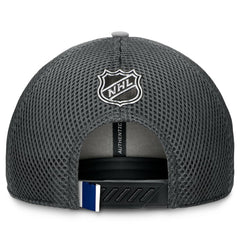 Toronto Maple Leafs Fanatics Authentic Pro Home Ice Trucker Adjustable Hat Gray