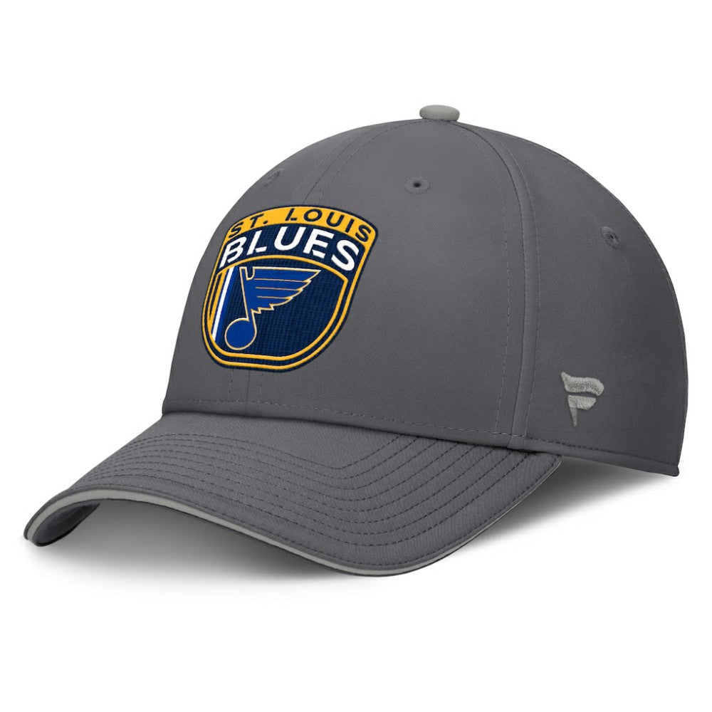 St. Louis Blues Fanatics Home Ice Flex Hat Gray