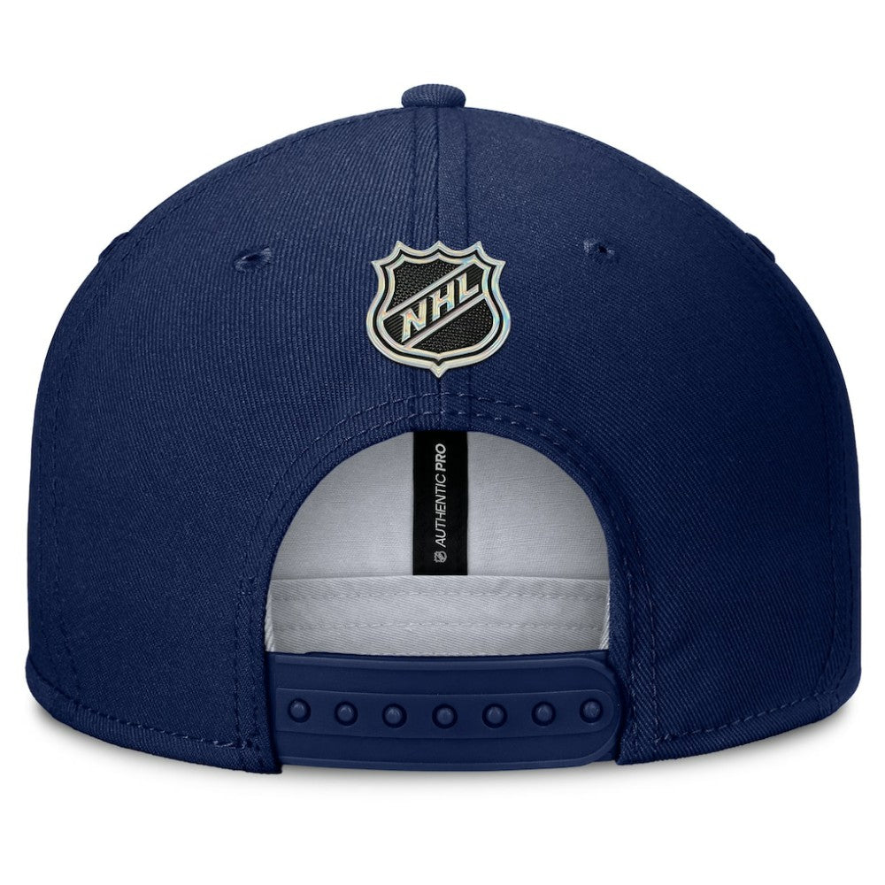 New York Rangers Fanatics Authentic Pro Alternate Jersey Snapback Hat Navy