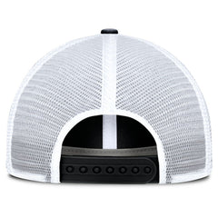 Nashville Predators Fanatics Averie Trucker Adjustable Hat Black/White