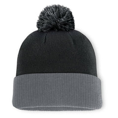 St. Louis Blues Fanatics Aspyn Cuffed Knit Hat with Pom Black