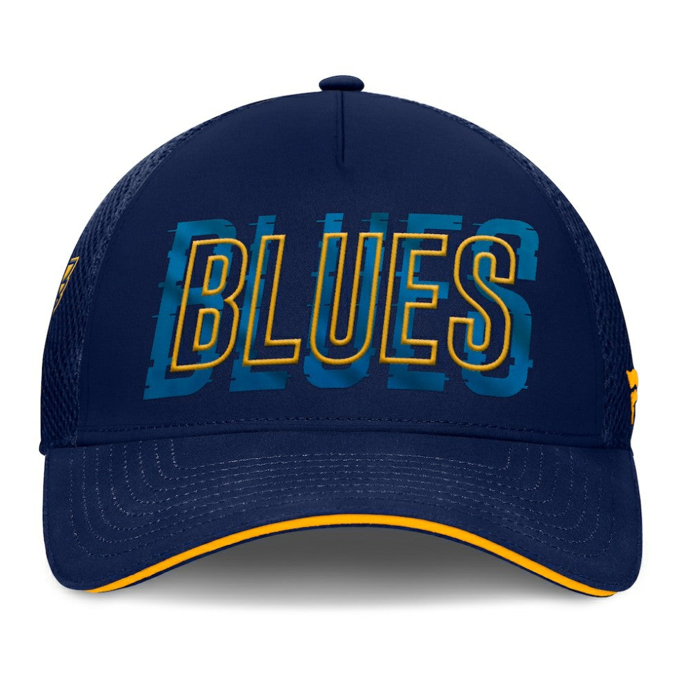 St. Louis Blues Fanatics Fundamental Flex Hat Navy
