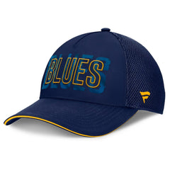 St. Louis Blues Fanatics Fundamental Flex Hat Navy