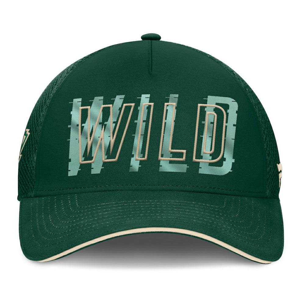 Minnesota Wild Fanatics Fundamental Flex Hat Green