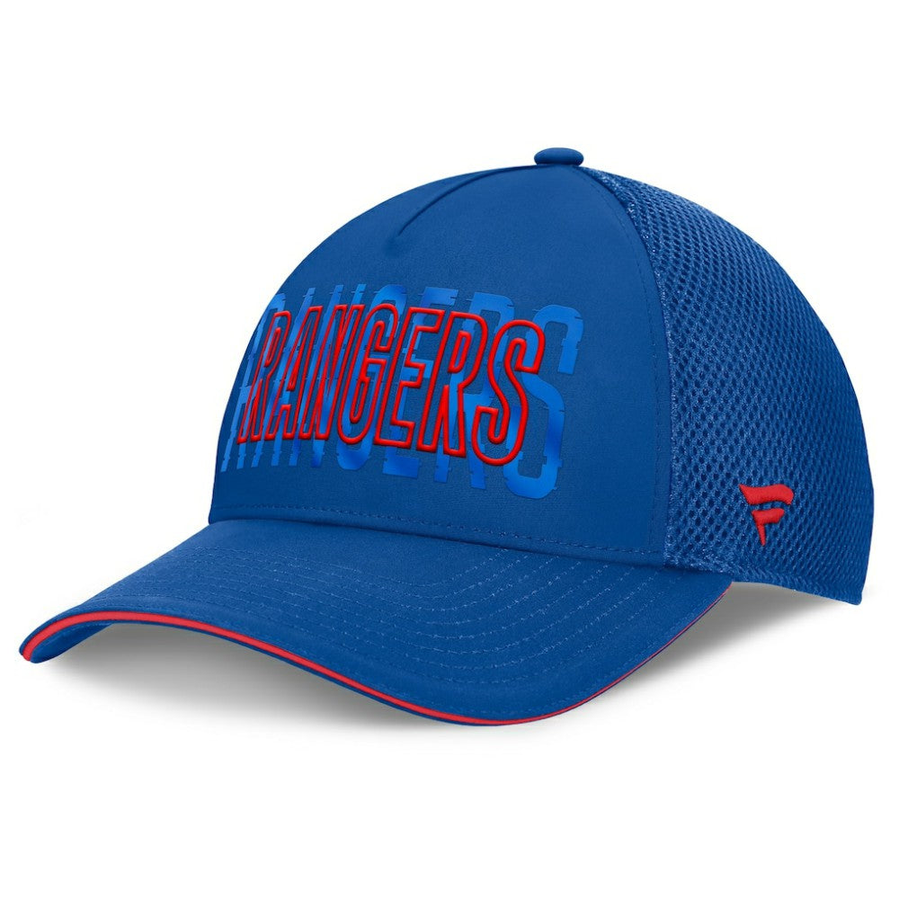 New York Rangers Fanatics Fundamental Flex Hat Blue