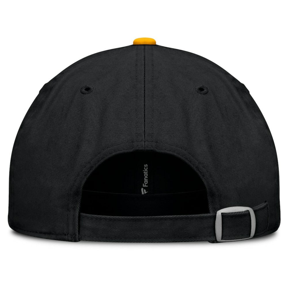 Pittsburgh Penguins Fanatics Heritage Home Ice Two-Tone Adjustable Hat Black/Gold