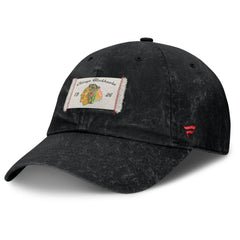 Chicago Blackhawks Fanatics Women's Heritage Away Game Adjustable Hat Black