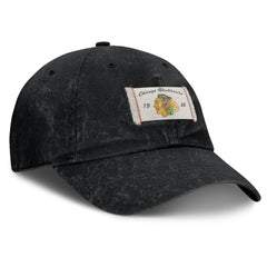 Chicago Blackhawks Fanatics Women's Heritage Away Game Adjustable Hat Black