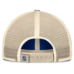 Toronto Maple Leafs Fanatics Heritage Breakaway Trucker Adjustable Hat Blue/Cream