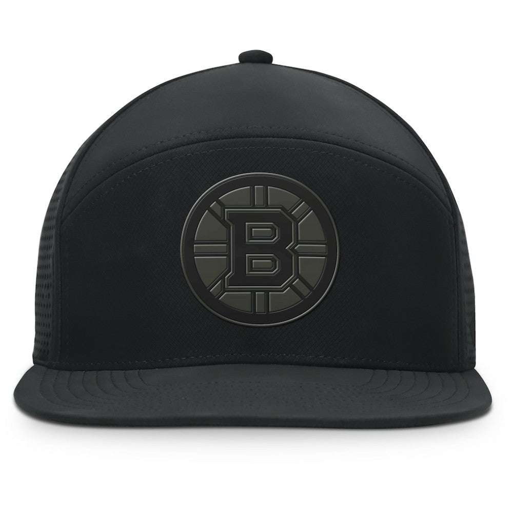 Boston Bruins Fanatics Front Office Adjustable Hat Black