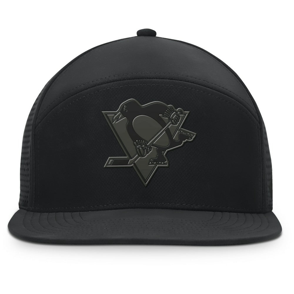 Pittsburgh Penguins Fanatics Front Office Adjustable Hat Black