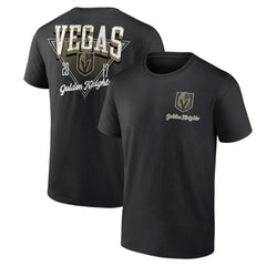 Vegas Golden Knights Logo Athletic Never Over T-Shirt Black