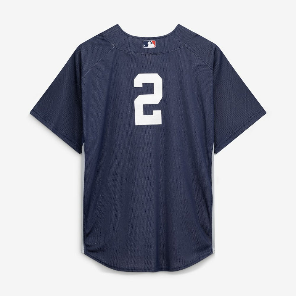 Derek Jeter New York Yankees Authentic Batting Practice Jersey Navy | Mitchell & Ness