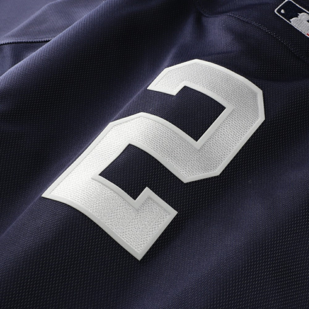 Derek Jeter New York Yankees Authentic Batting Practice Jersey Navy | Mitchell & Ness