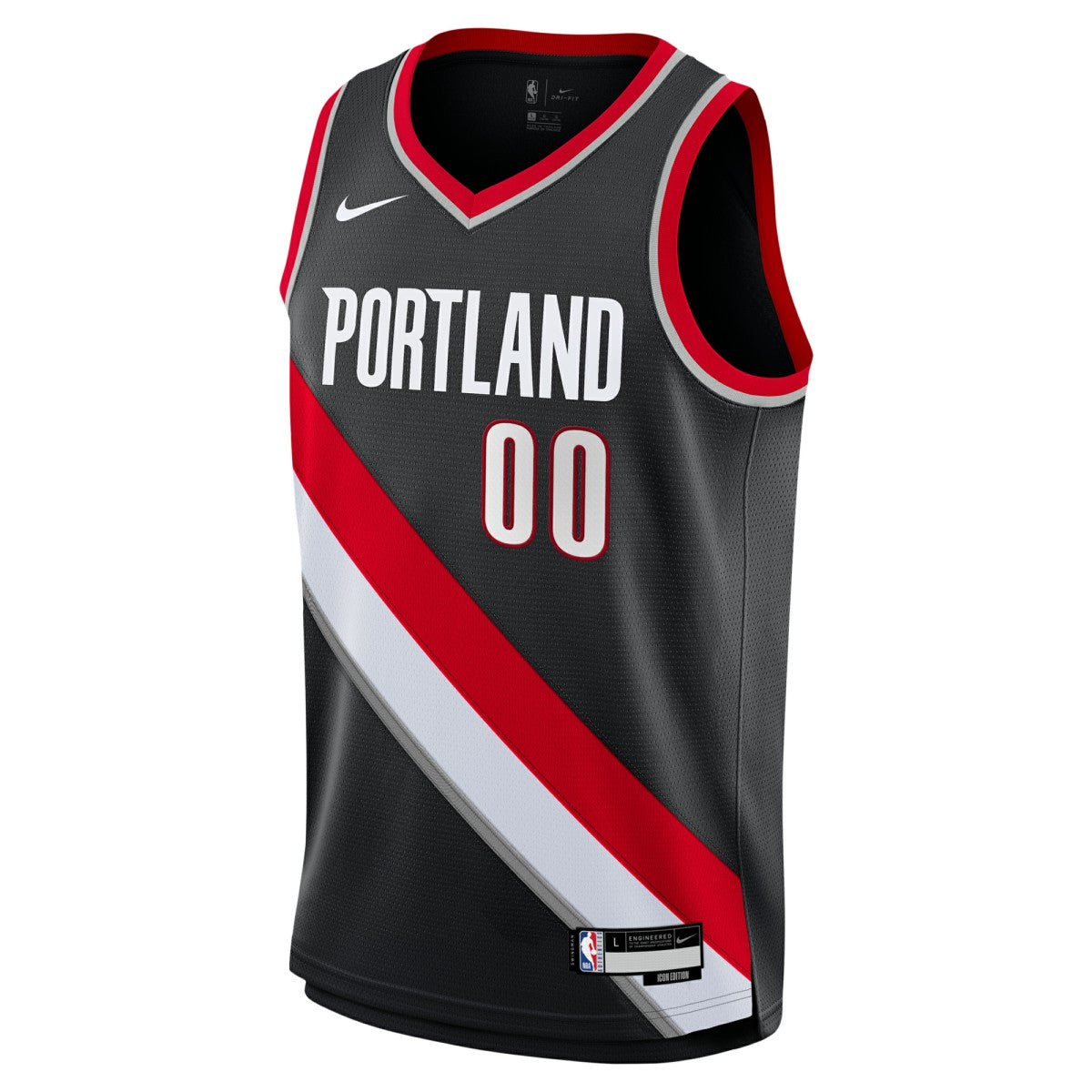 Scoot Henderson Portland Trail Blazers Youth Swingman Jersey - Icon Edition - Black