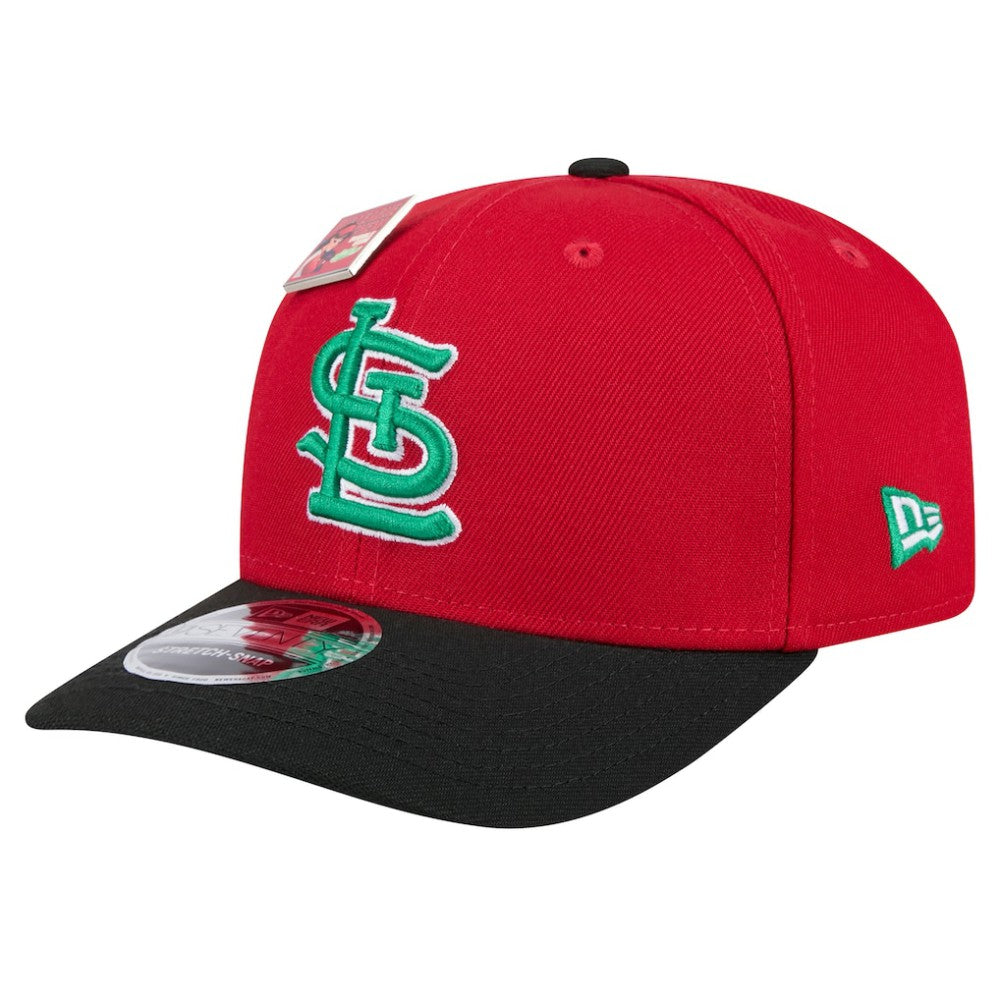 St. Louis Cardinals 2024 Big League Chew Flavor Pack 9SEVENTY Adjustable Hat Red/Black | New Era