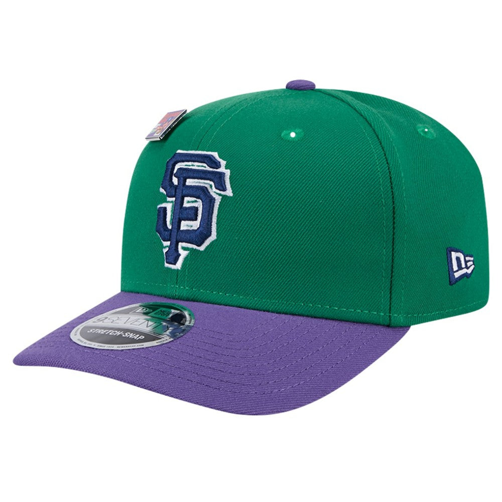 San Francisco Giants 2024 Big League Chew Flavor Pack 9SEVENTY Adjustable Hat Green/Purple | New Era