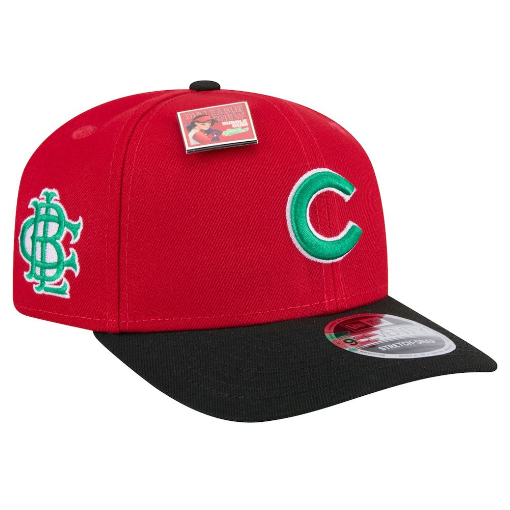 Chicago Cubs 2024 Big League Chew Flavor Pack 9SEVENTY Adjustable Hat Red/Black | New Era