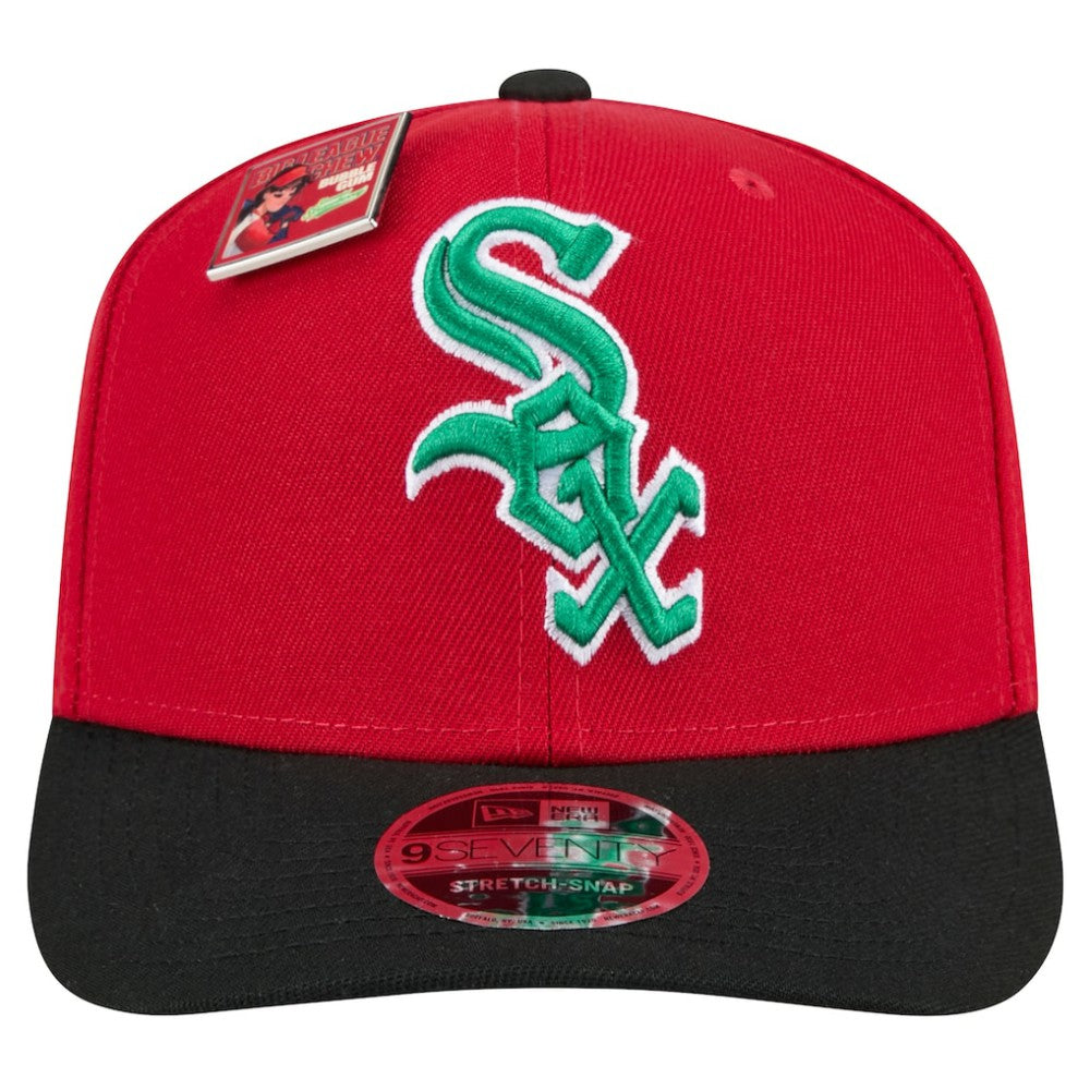 Chicago White Sox 2024 Big League Chew Flavor Pack 9SEVENTY Adjustable Hat Red/Black | New Era