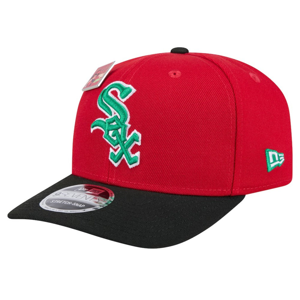 Chicago White Sox 2024 Big League Chew Flavor Pack 9SEVENTY Adjustable Hat Red/Black | New Era