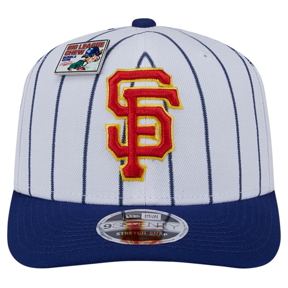 San Francisco Giants 2024 Big League Chew Original 9SEVENTY Adjustable Hat White/Royal | New Era