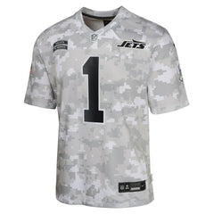 Sauce Gardner New York Jets Youth 2024 Salute to Service Game Jersey - Arctic Camo