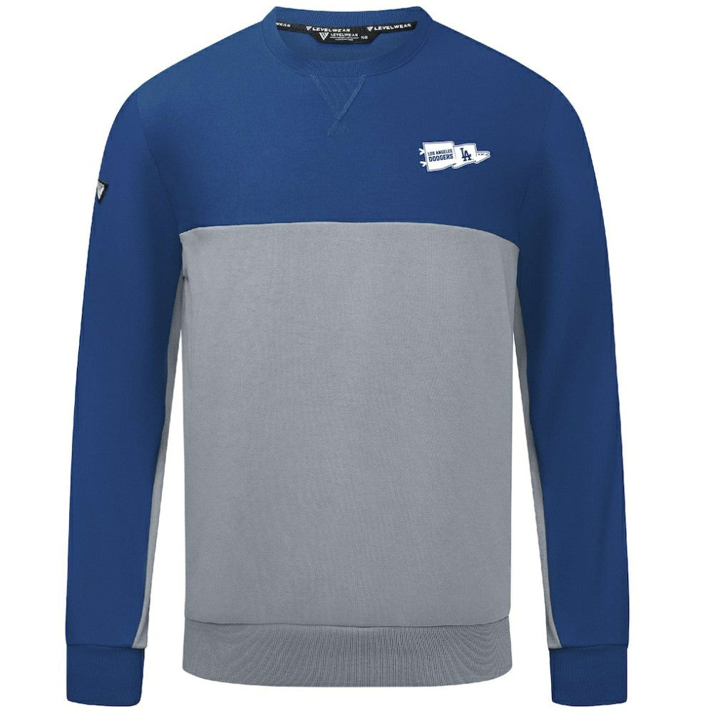 Los Angeles Dodgers Levelwear  Legacy Rafters Pullover Sweatshirt Royal
