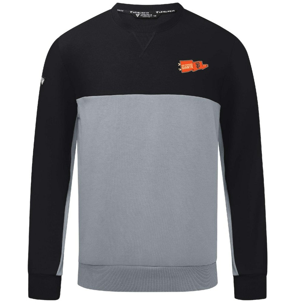 San Francisco Giants Levelwear  Legacy Rafters Pullover Sweatshirt Black