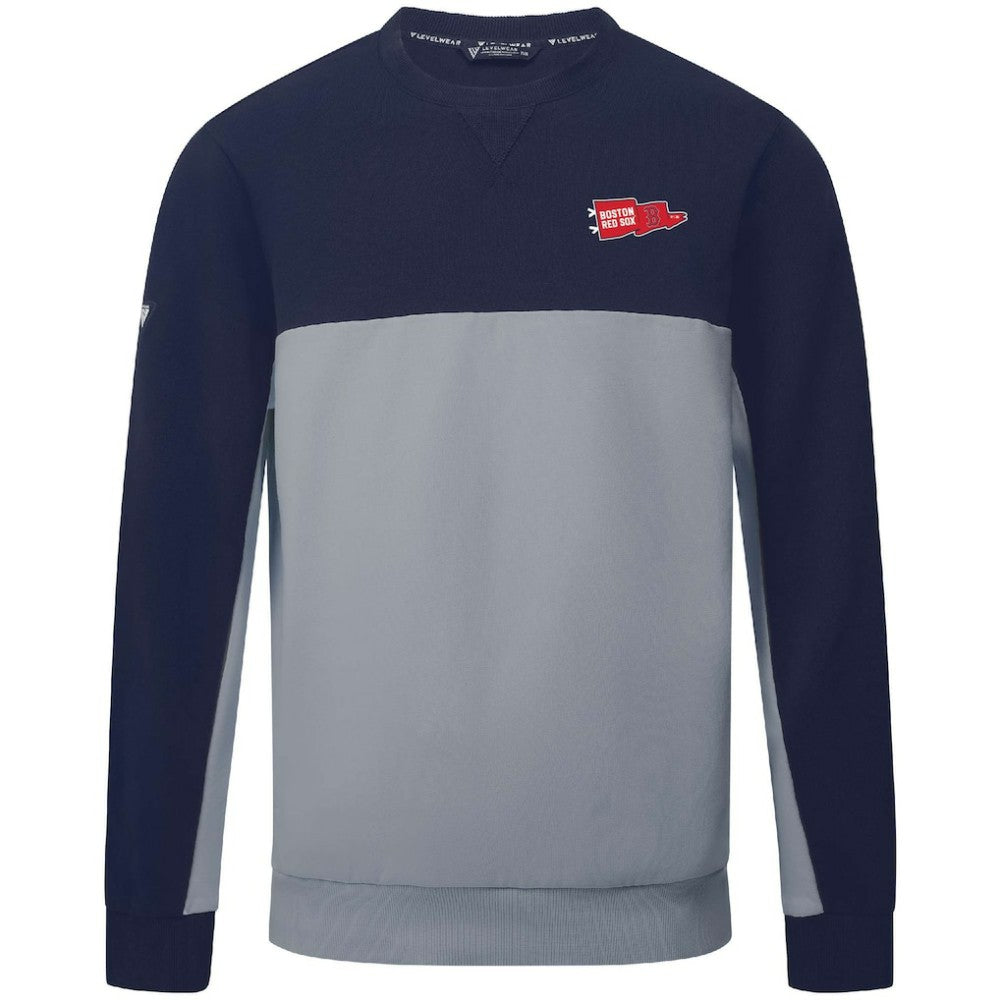 Boston Red Sox Levelwear  Legacy Rafters Pullover Sweatshirt Navy